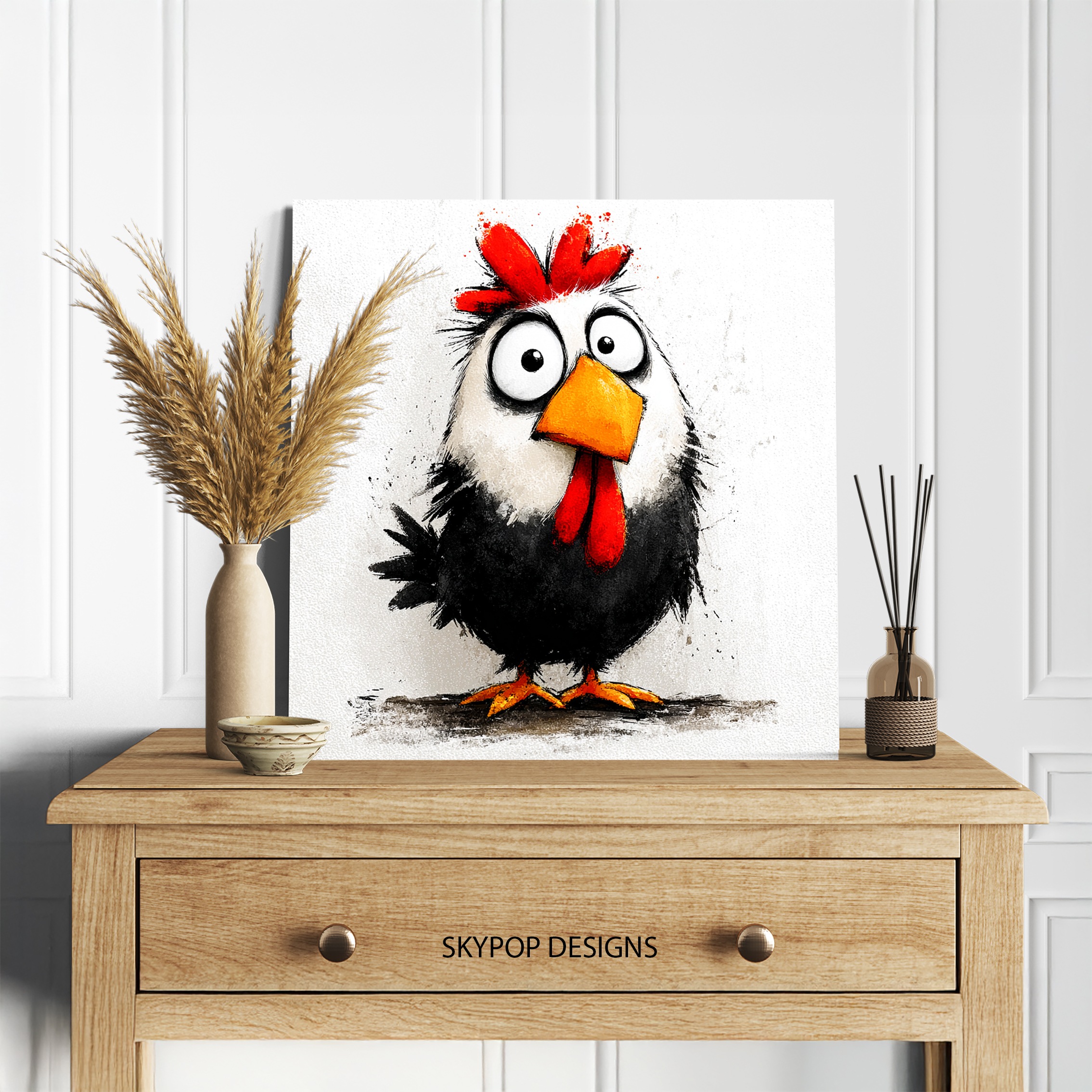 5.jpg Rooster Art