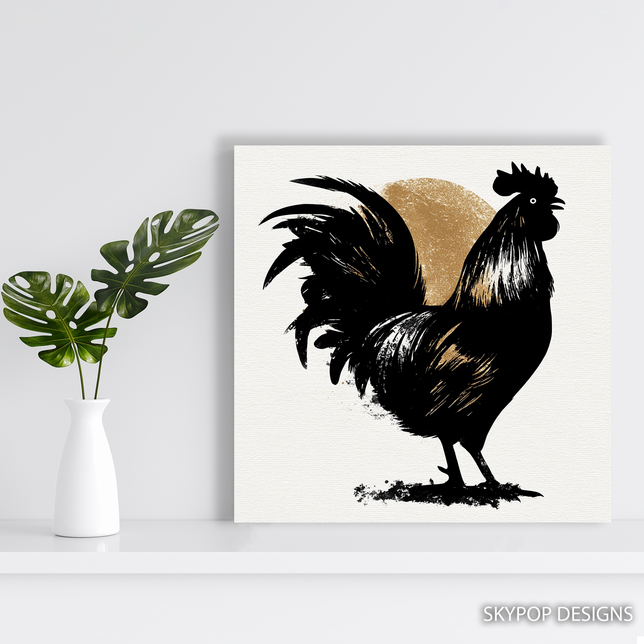 5.jpg Rooster Art