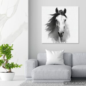 Horse Portrait Art