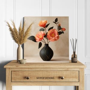 Camellia Bloom Art