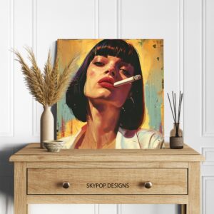 Smoky Glamour Art