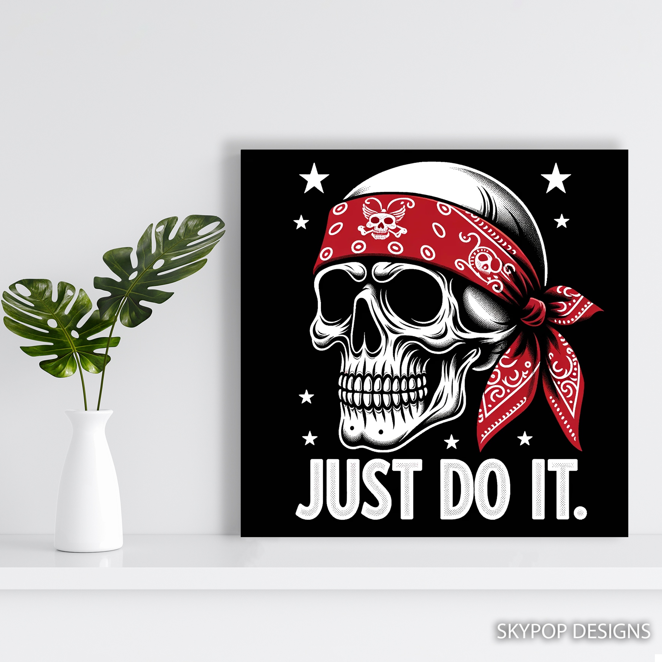 5.jpg Motivational Pirate Skull Art