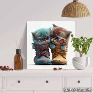 Kitten Boots Art