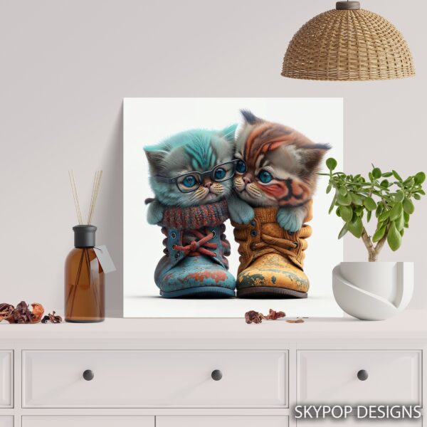 Kitten Boots Art