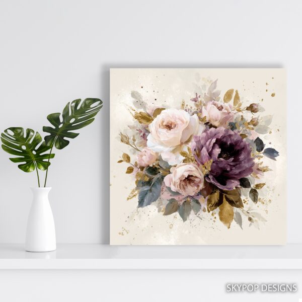 Elegant Floral Bouquet Art