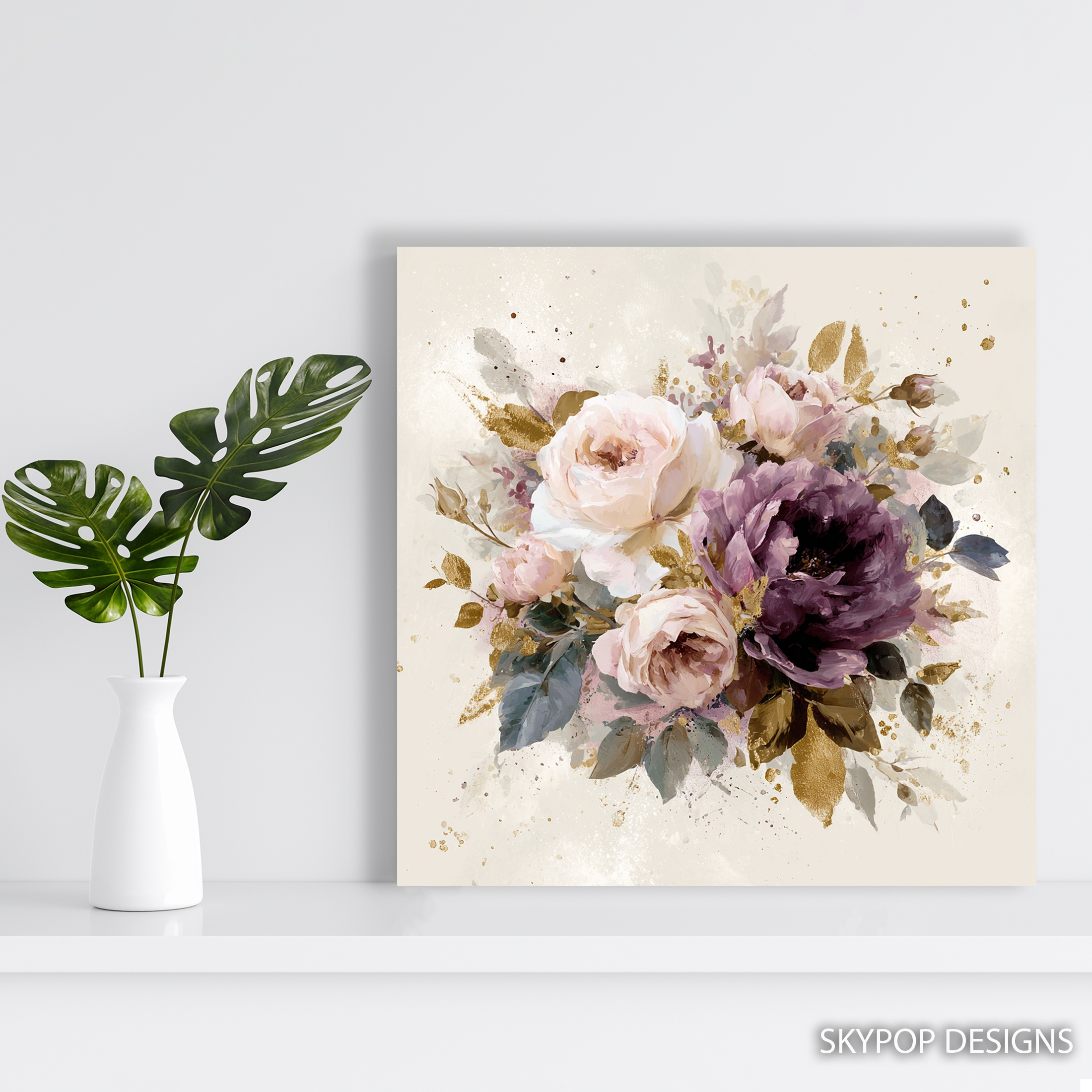 5.jpg Elegant Floral Bouquet Art