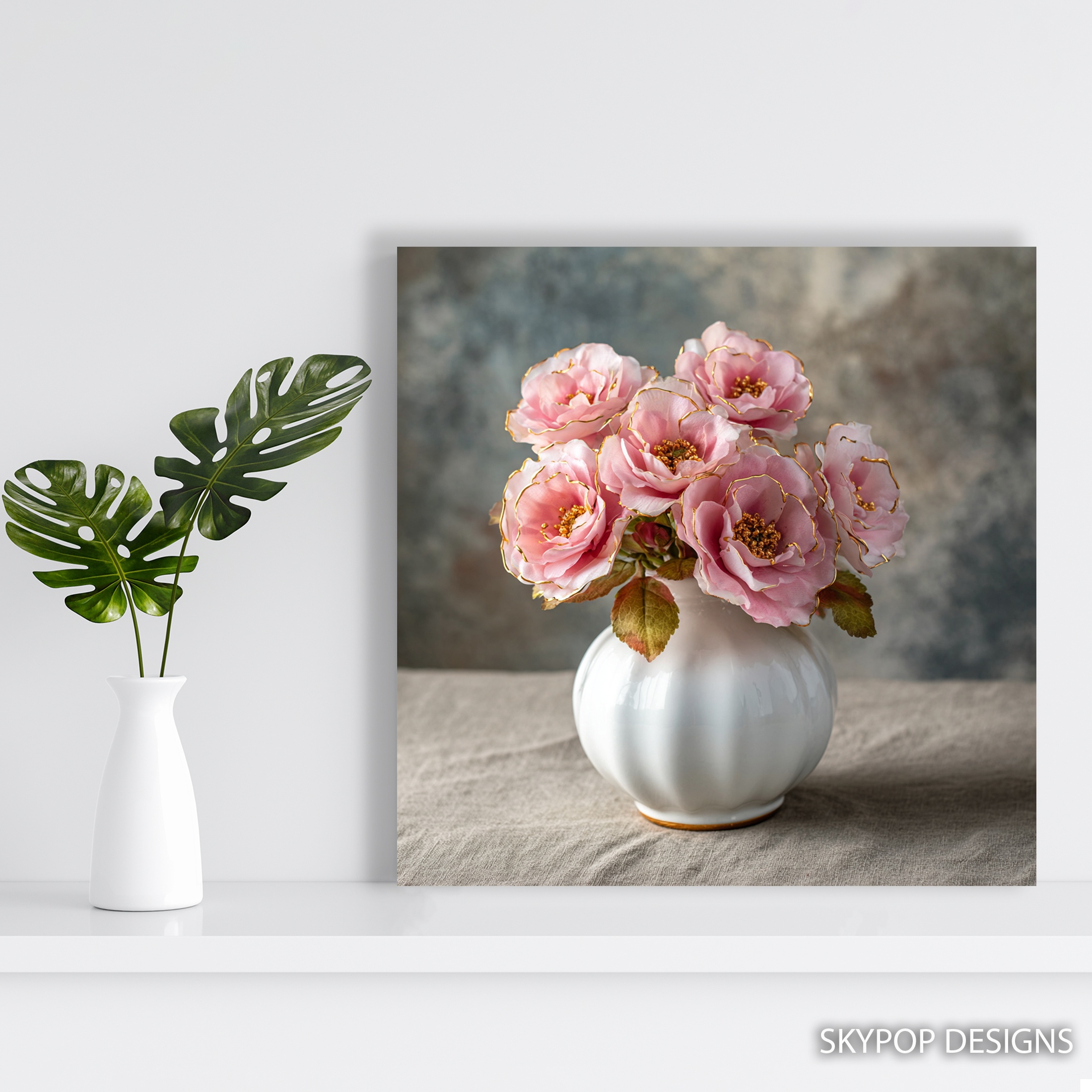 5.jpg Pink Rose Bouquet Art