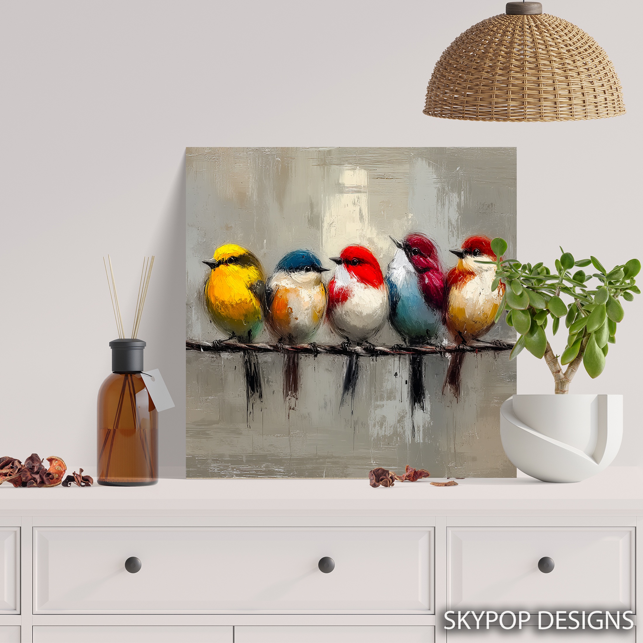 5.jpg Colorful Birds Art