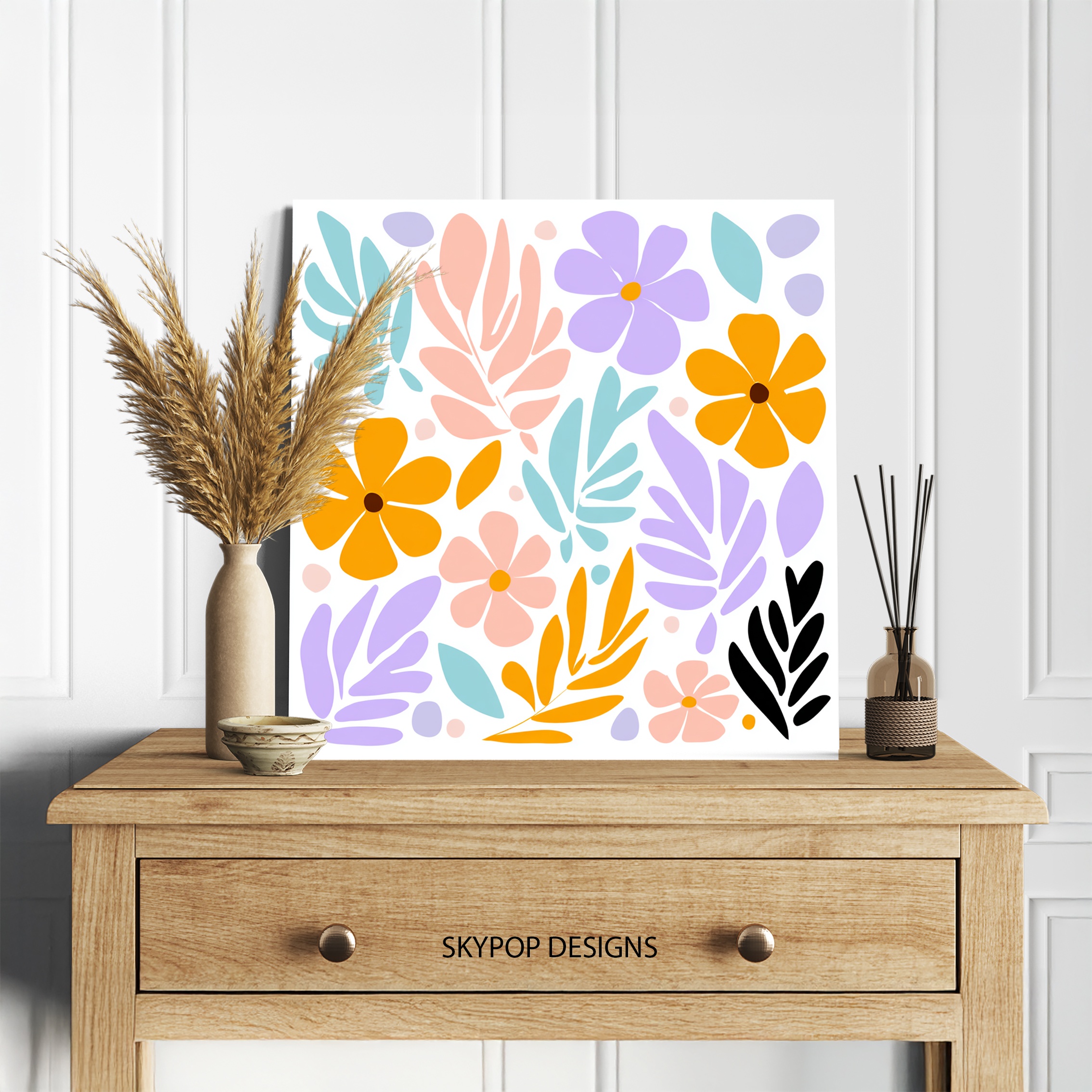 5.jpg Pastel Floral Bloom Art
