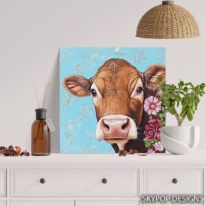 Highland Cow Art