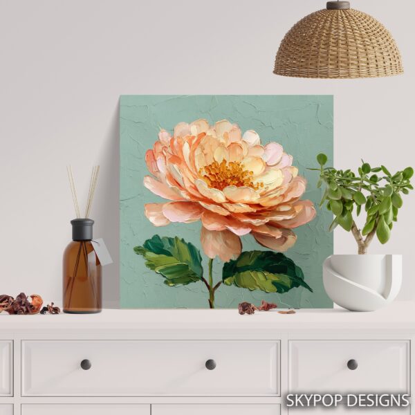 Peony Blossom Art