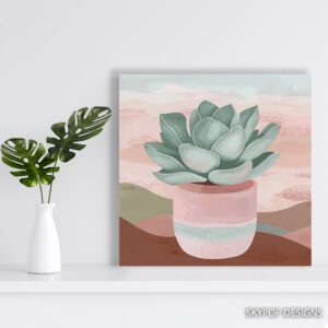 Succulent Plant Art