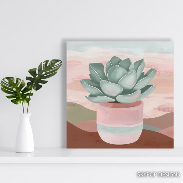 Succulent Plant Art