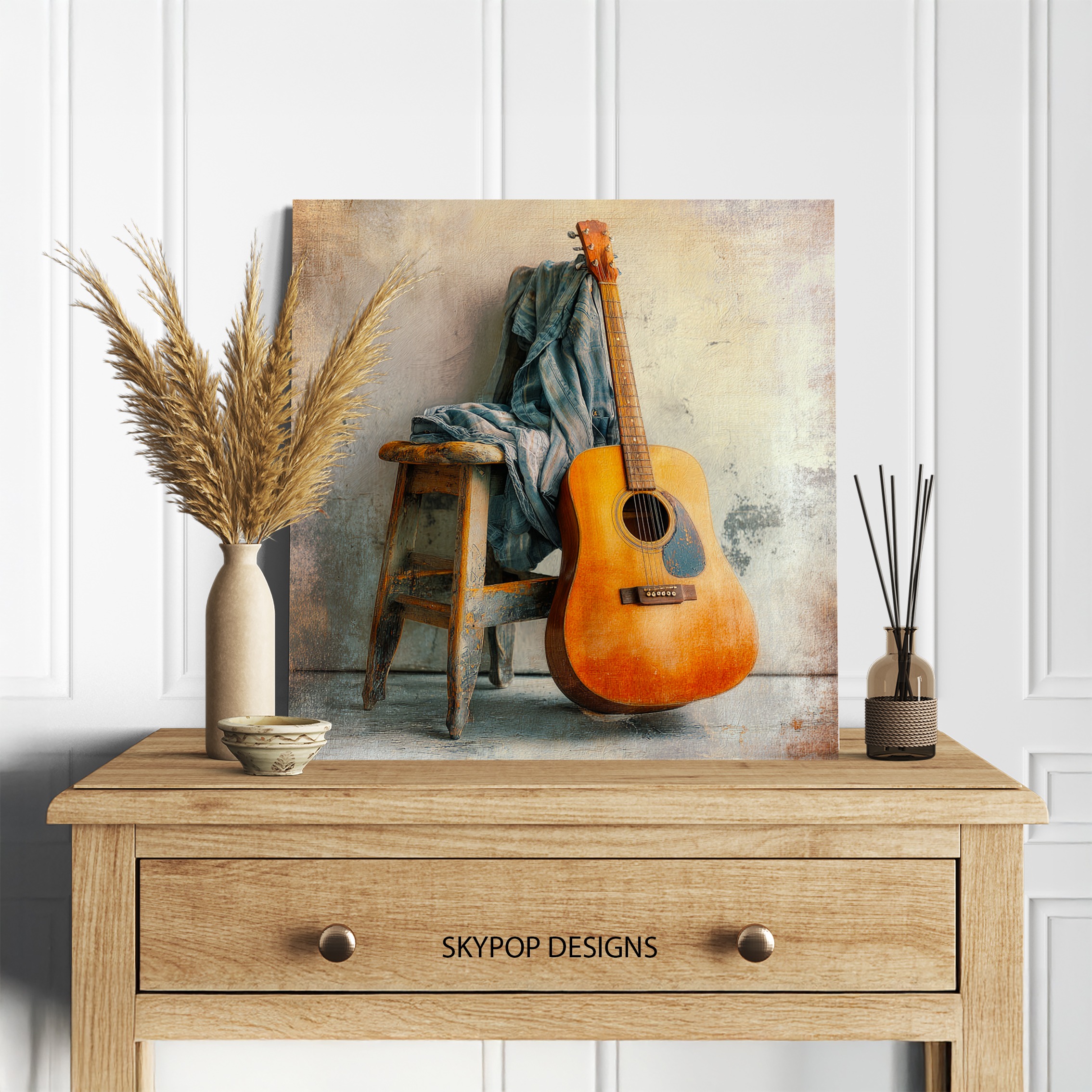 5.jpg Rustic Guitar Melody Art