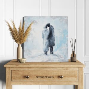 Embracing Silhouettes Art