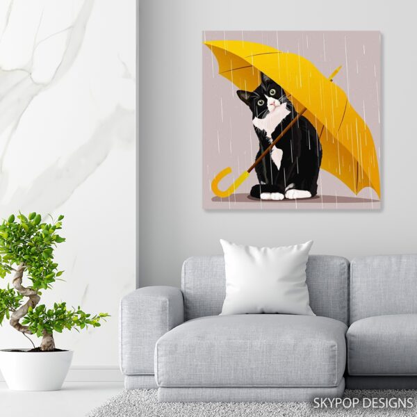 Cat Umbrella Art