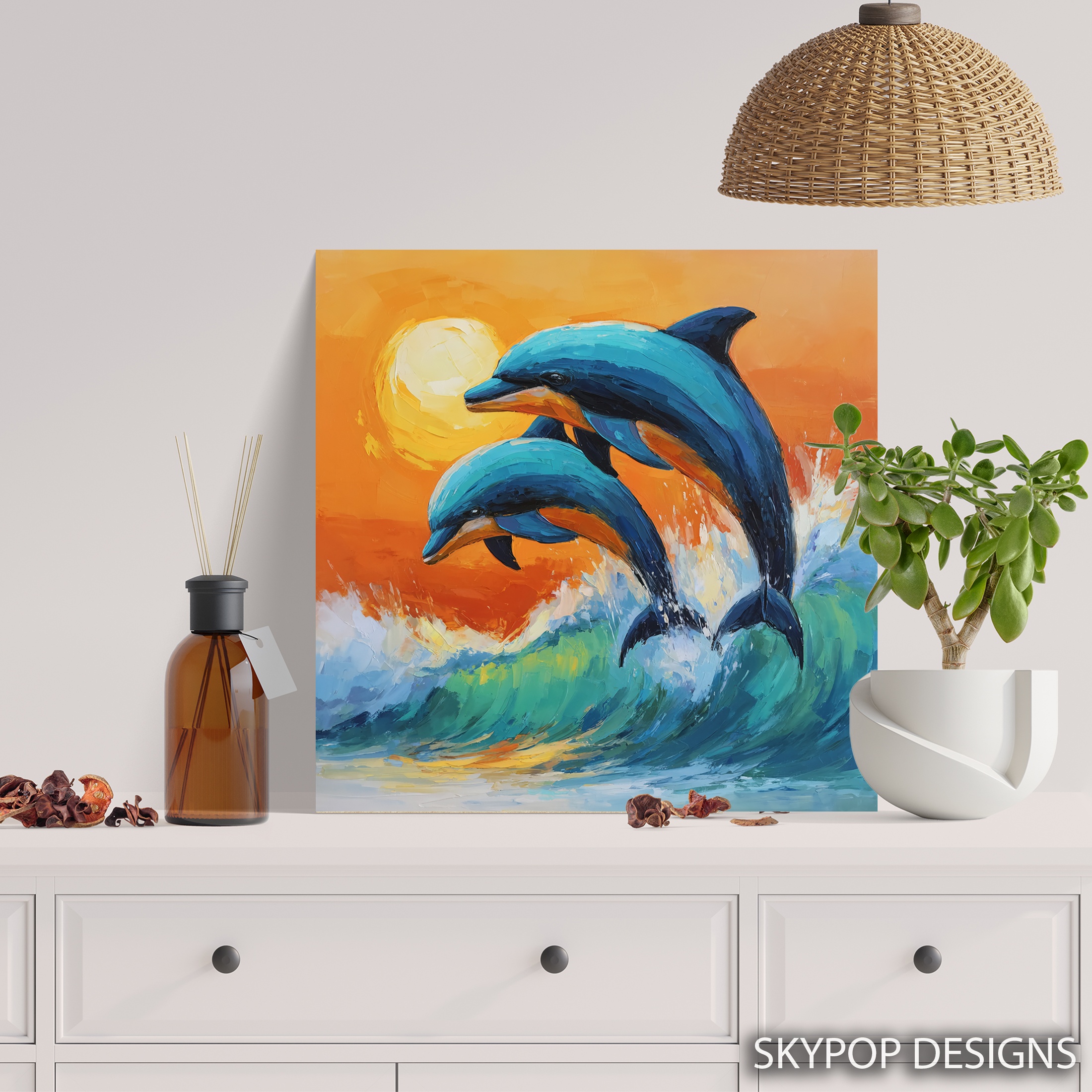 5.jpg Dolphin Art