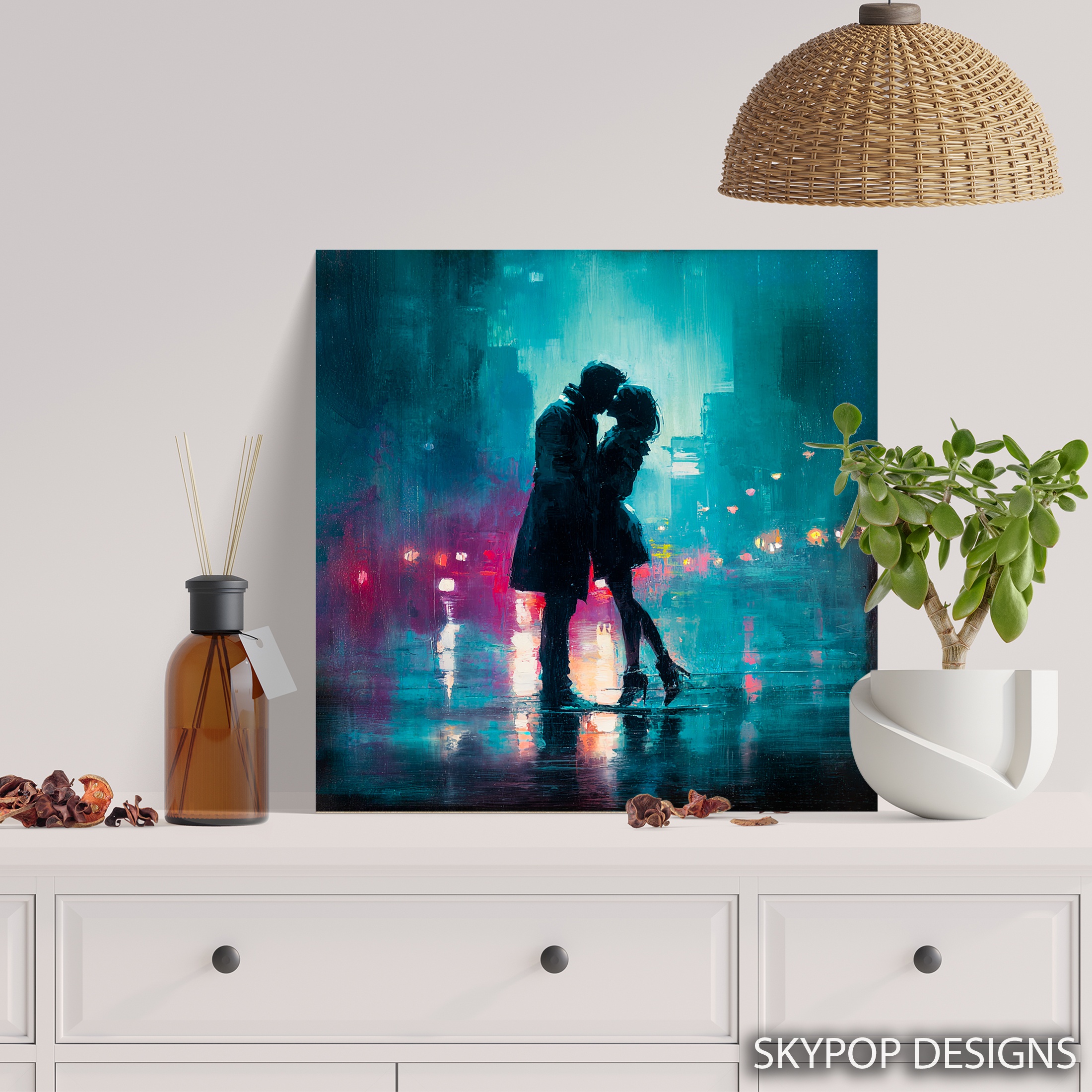 5.jpg Rainy Night Romance Art