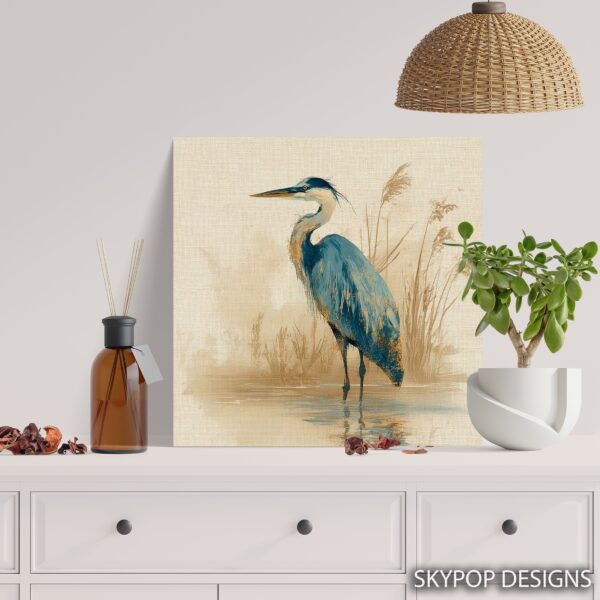Blue Heron Art
