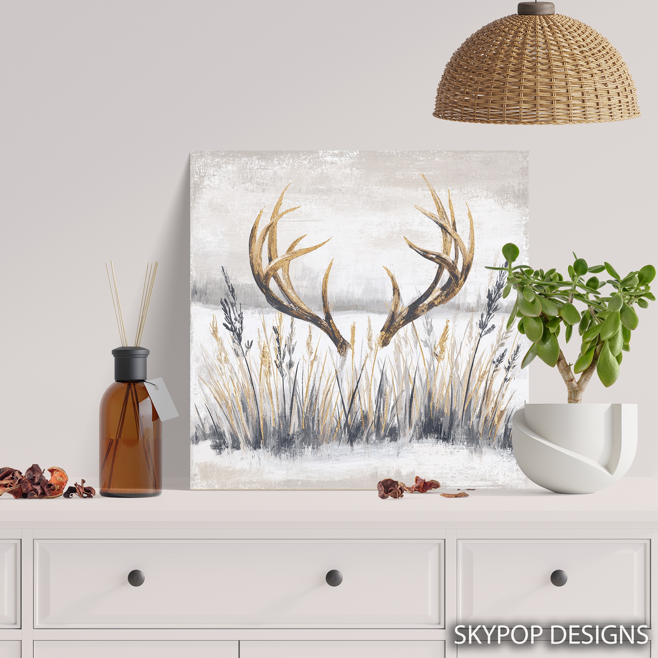 5.jpg Deer Antler Art
