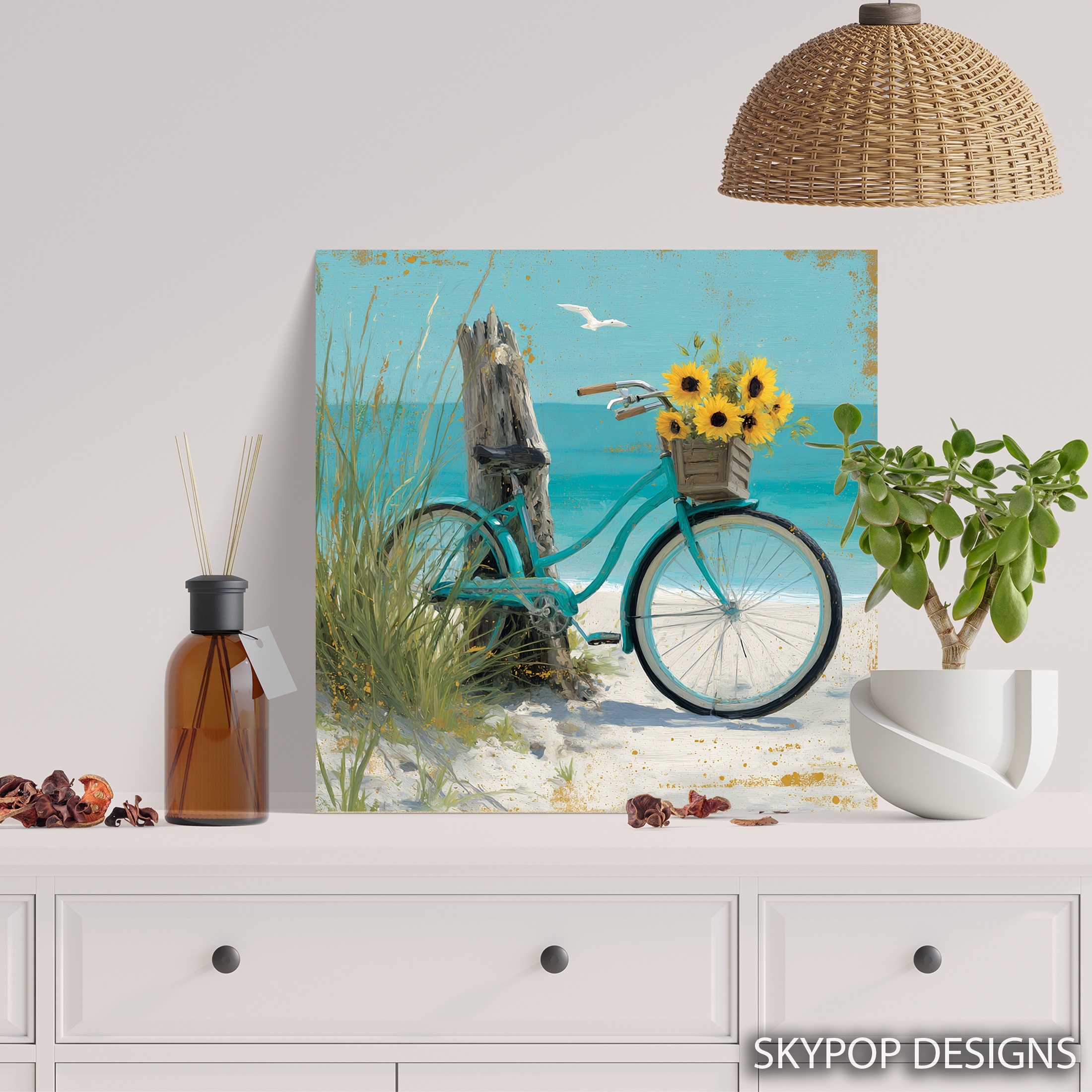 5.jpg Seagull Beach Bicycle Art