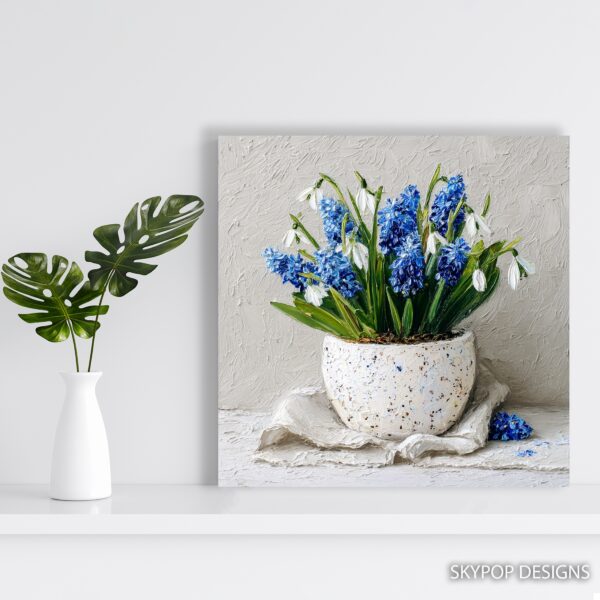 Spring Hyacinth Bouquet Art