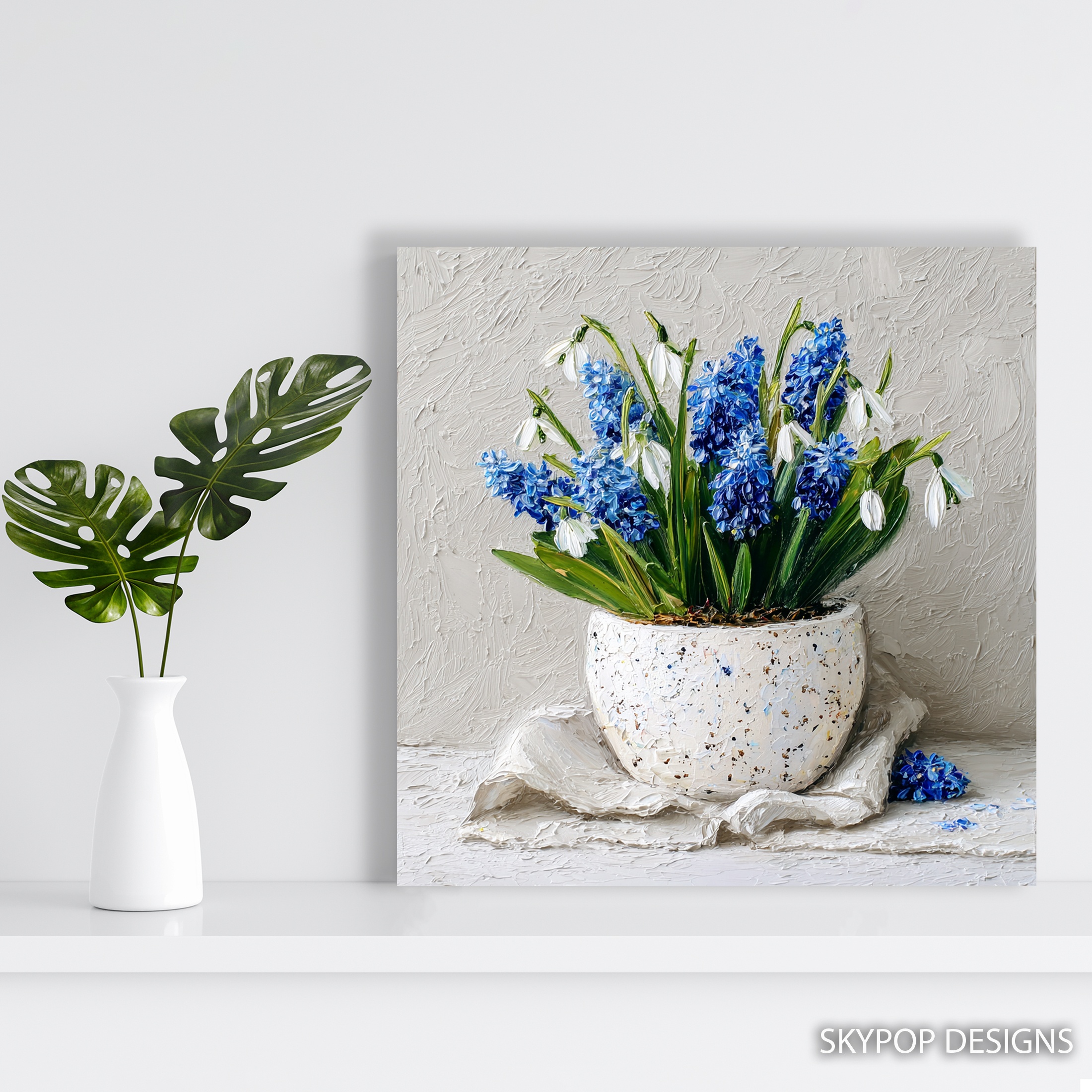 5.jpg Spring Hyacinth Bouquet Art