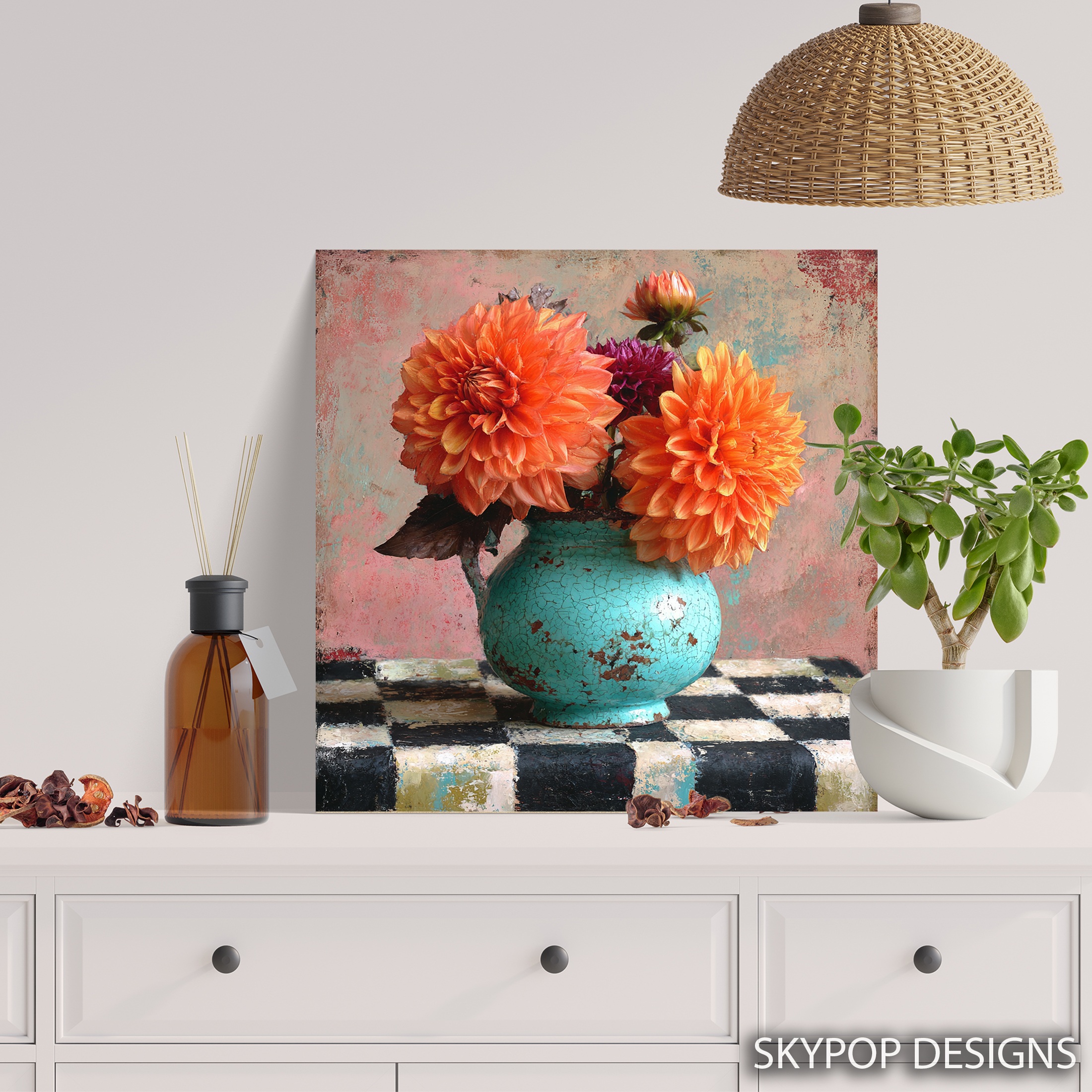 5.jpg Dahlia Bouquet Art
