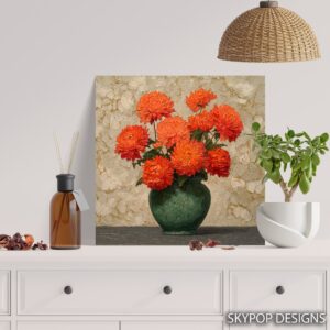 Chrysanthemums Art
