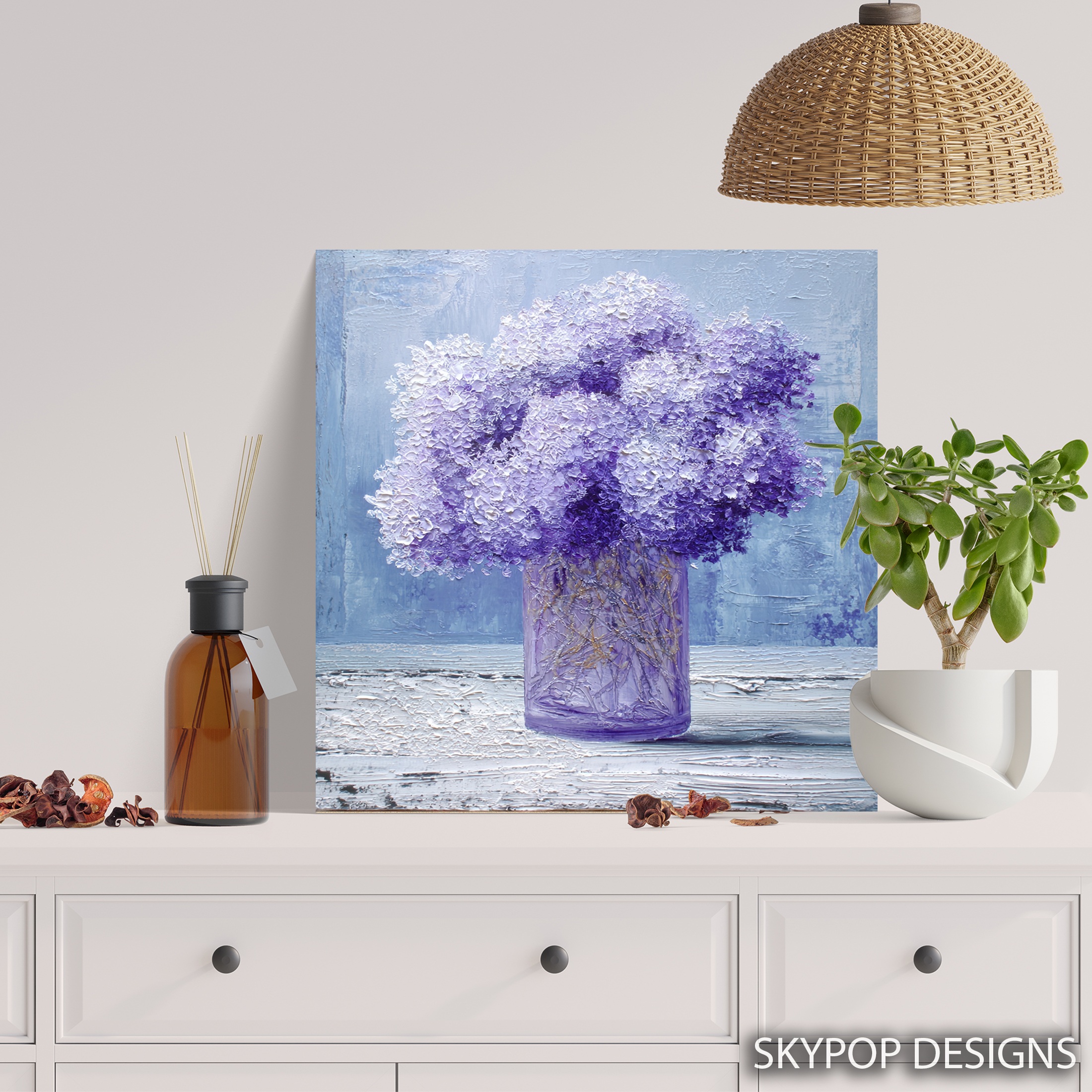 5.jpg Lavender Bouquet Art