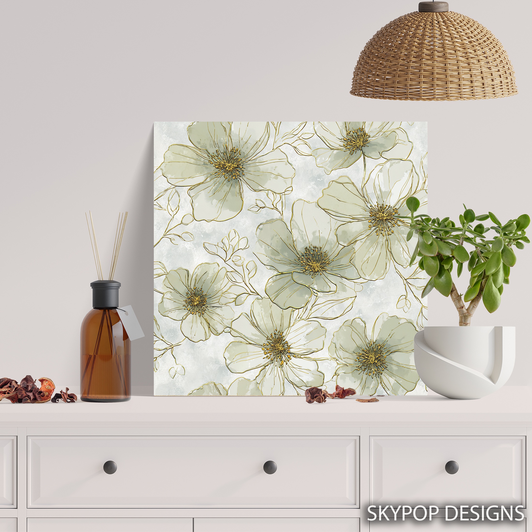 5.jpg Elegant Floral Sketch Art
