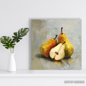 Golden Pear Art