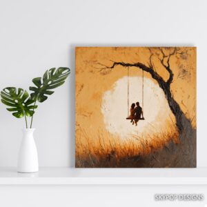 Moonlit Swing Art