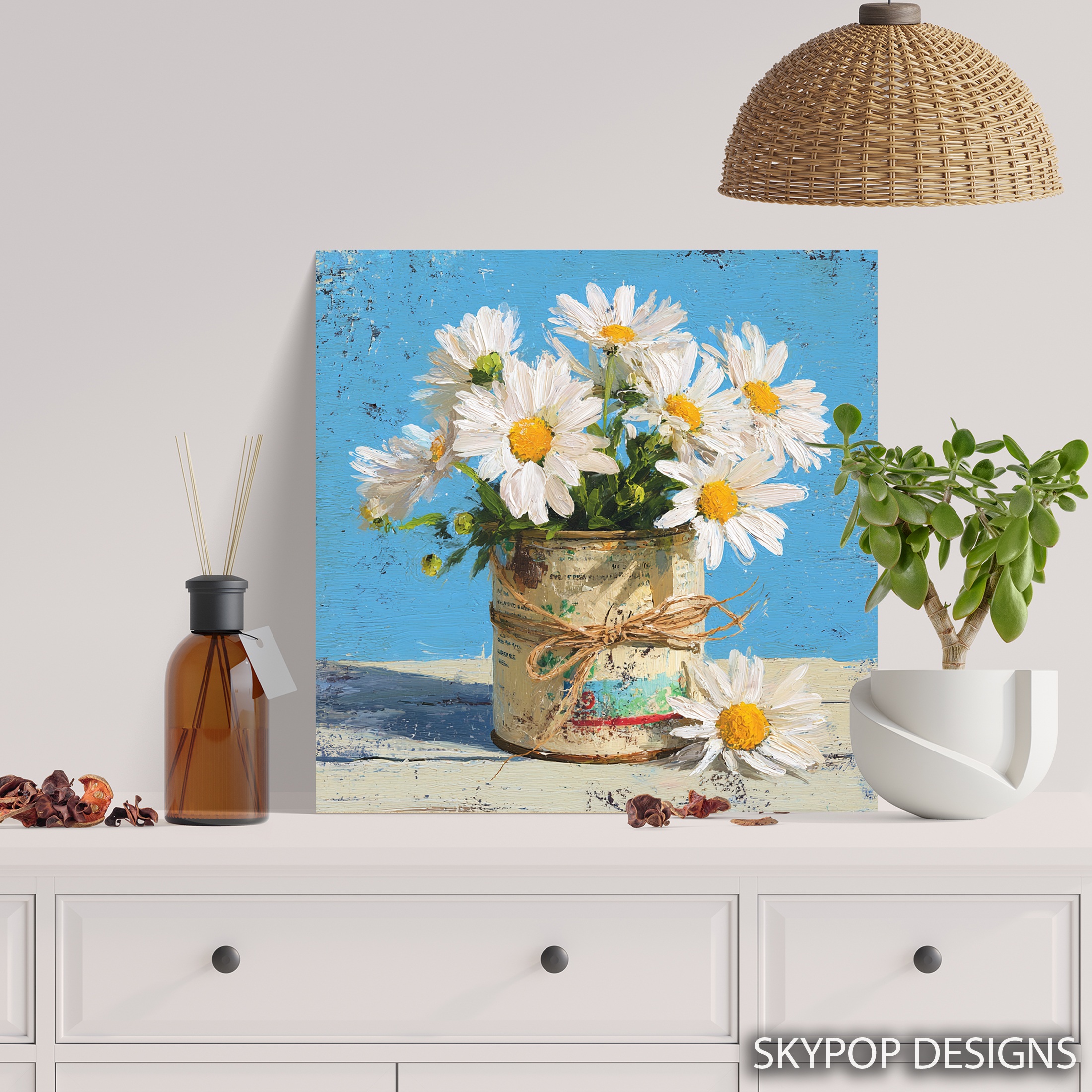 5.jpg Daisy Bouquet Art