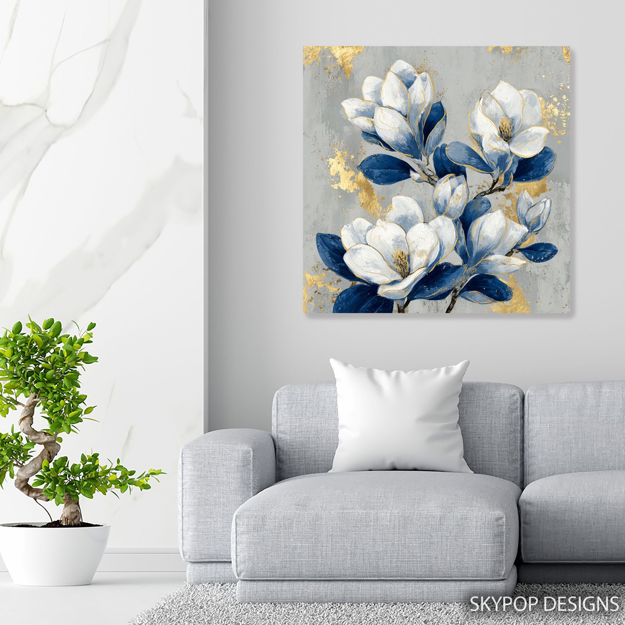 5.jpg Blue Magnolia Art