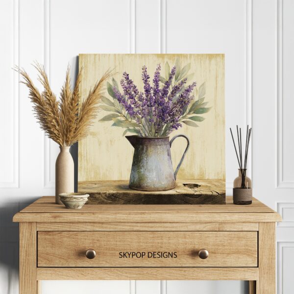 Lavender Bouquet Art
