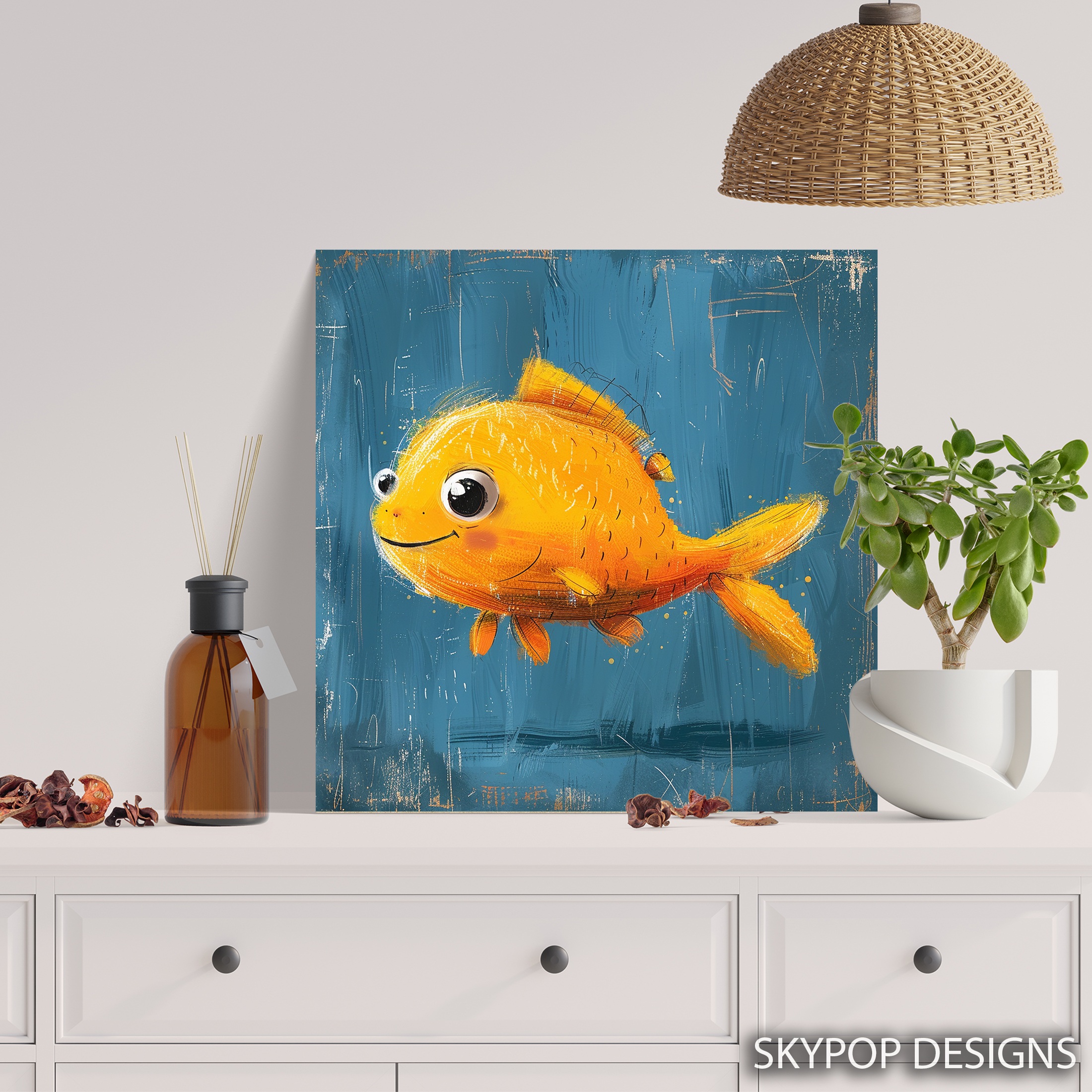 5.jpg Happy Goldfish Art