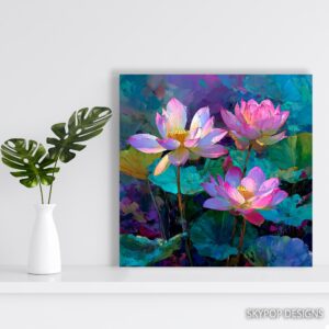 Lotus Blossom Art