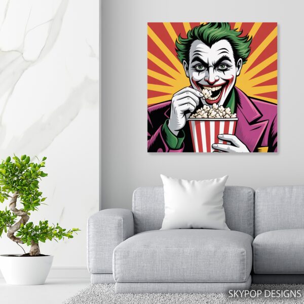 Joker Popcorn Art