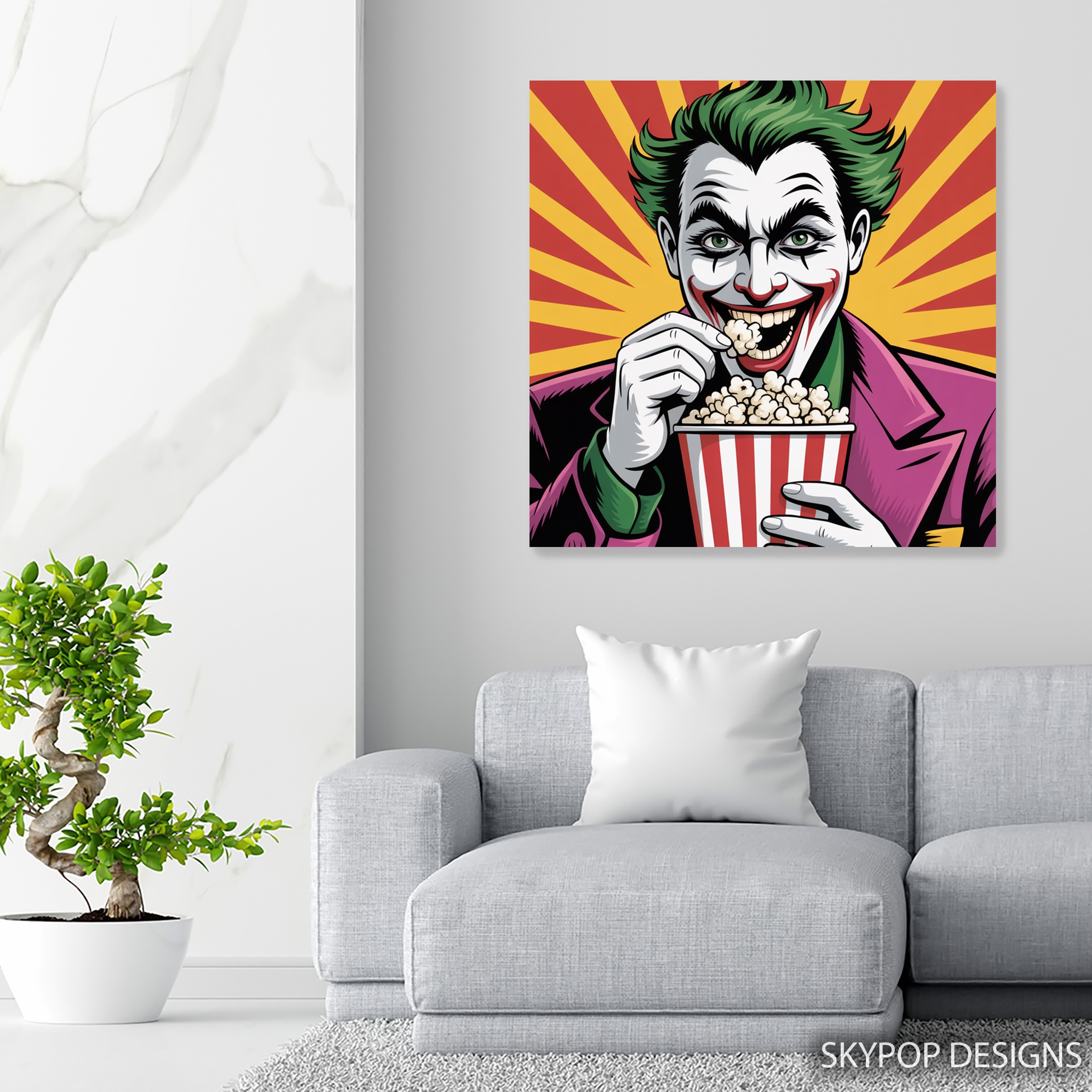 5.jpg Joker Popcorn Art