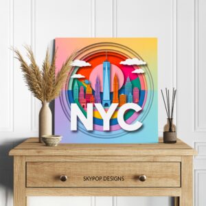NYC Skyline Art