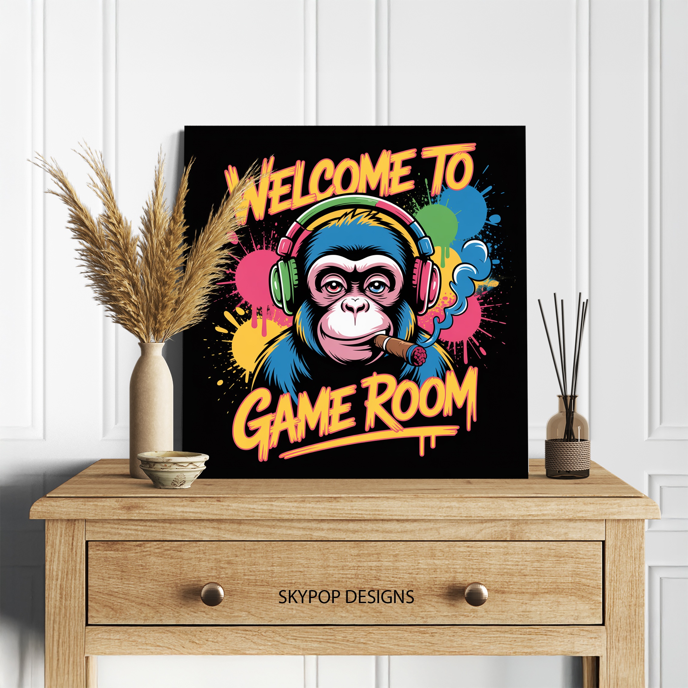5.jpg Chimpanzee Art