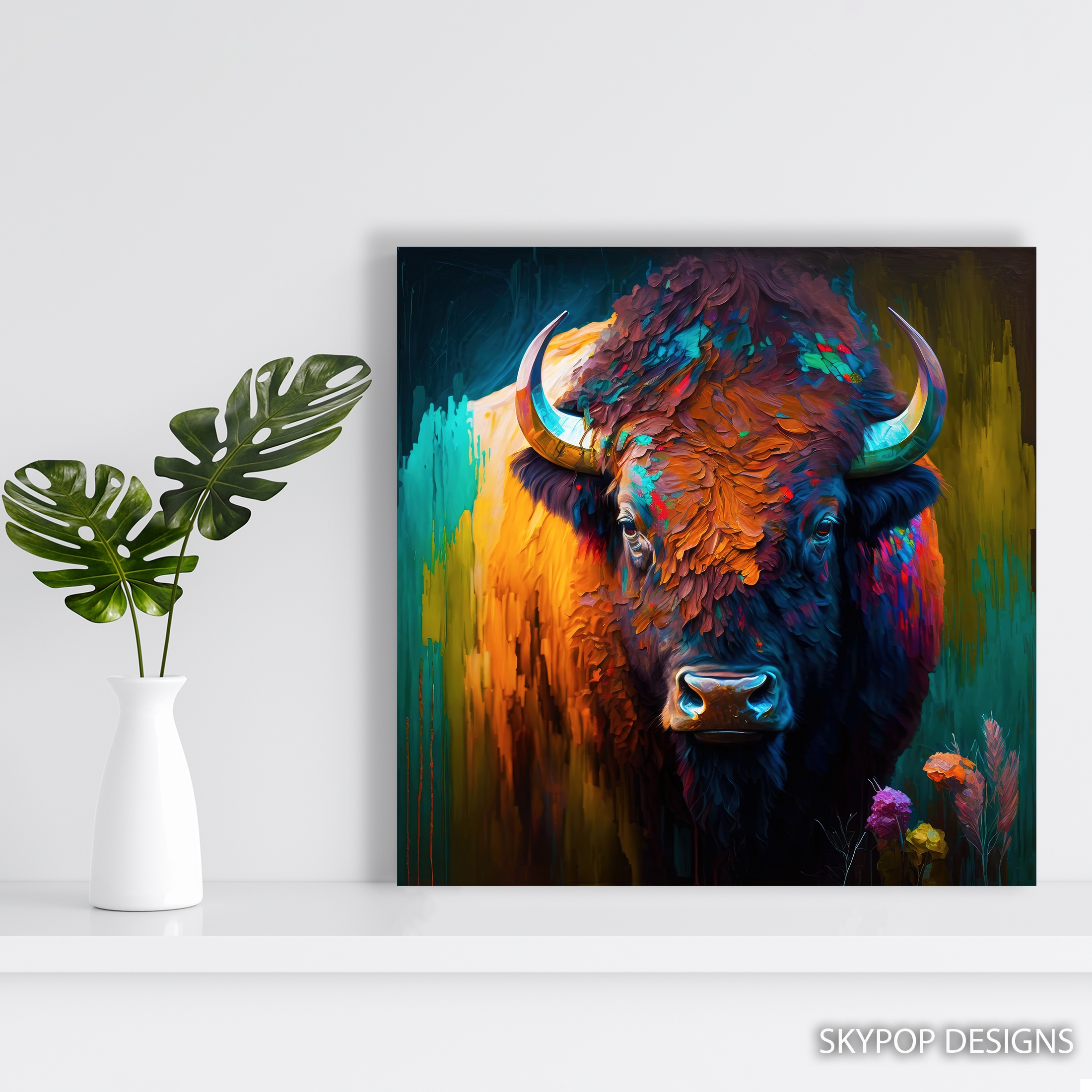 5.jpg Bison Art