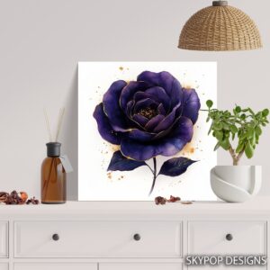 Purple Rose Art