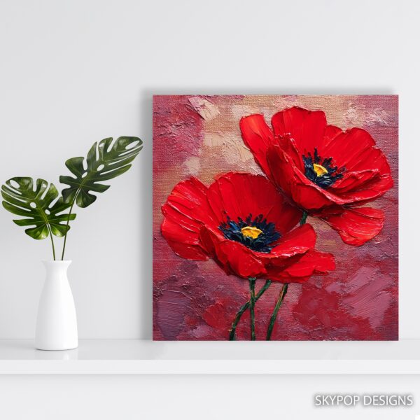 Red Poppy Art