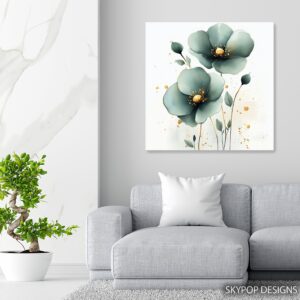 Elegant Poppy Art