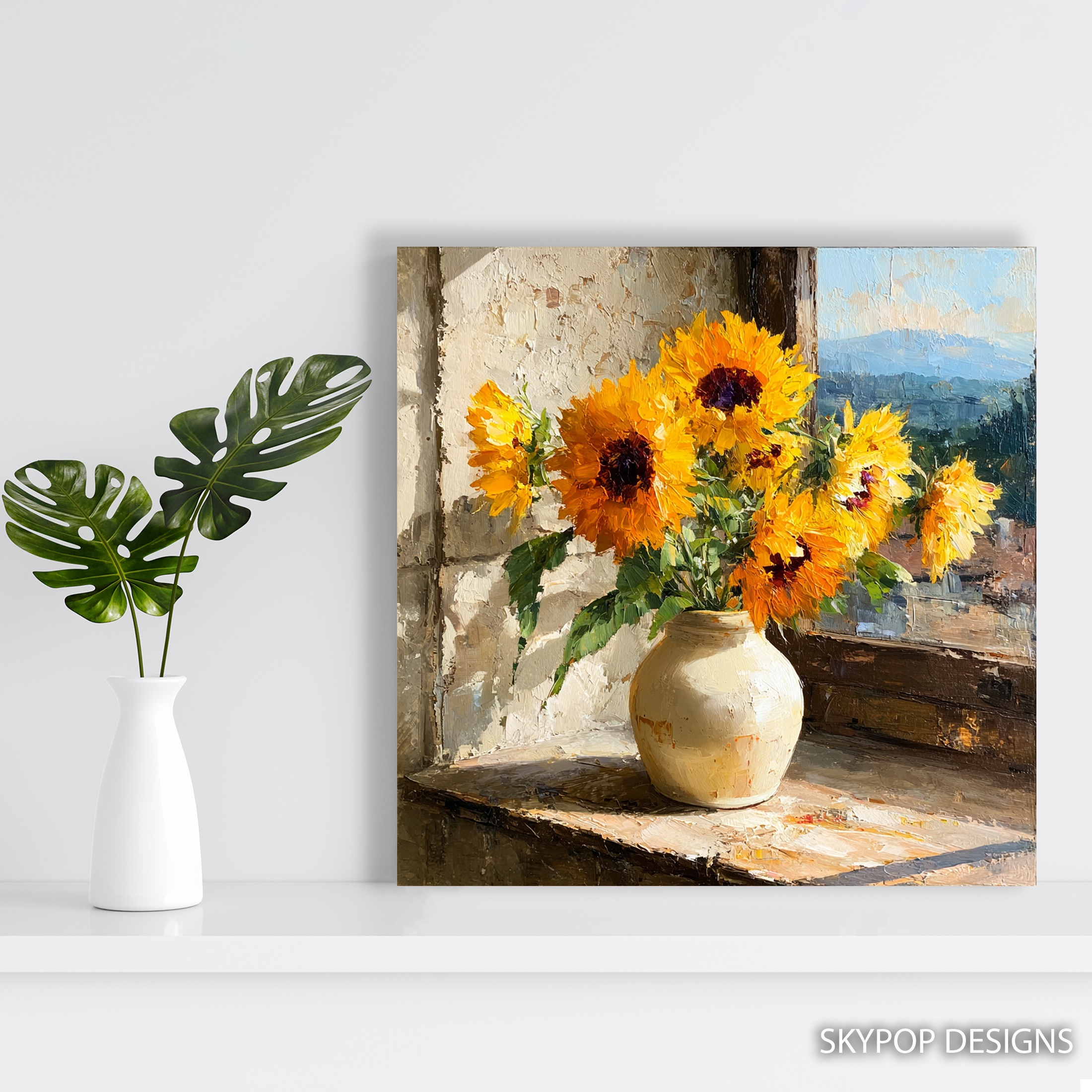 5.jpg Sunflower Vase Art