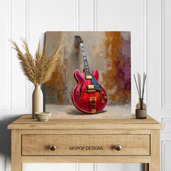 Classic Electric Guitar Art