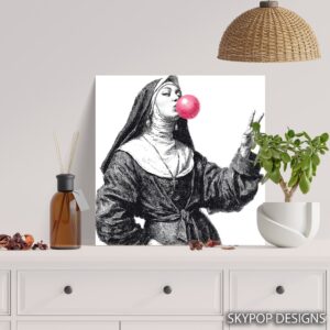 Bubblegum Nun Art
