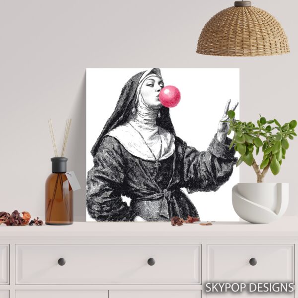 Bubblegum Nun Art